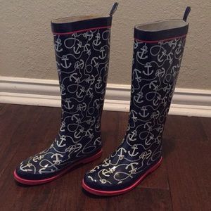 Girls tall rain boots